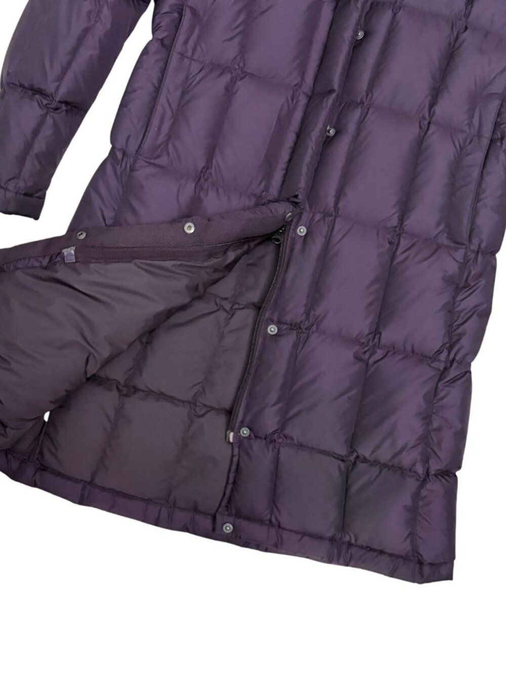 The North Face 600 Down Fill Long Coat Winter Puffer Parka Jacket Womens Small - Picture 9 of 9